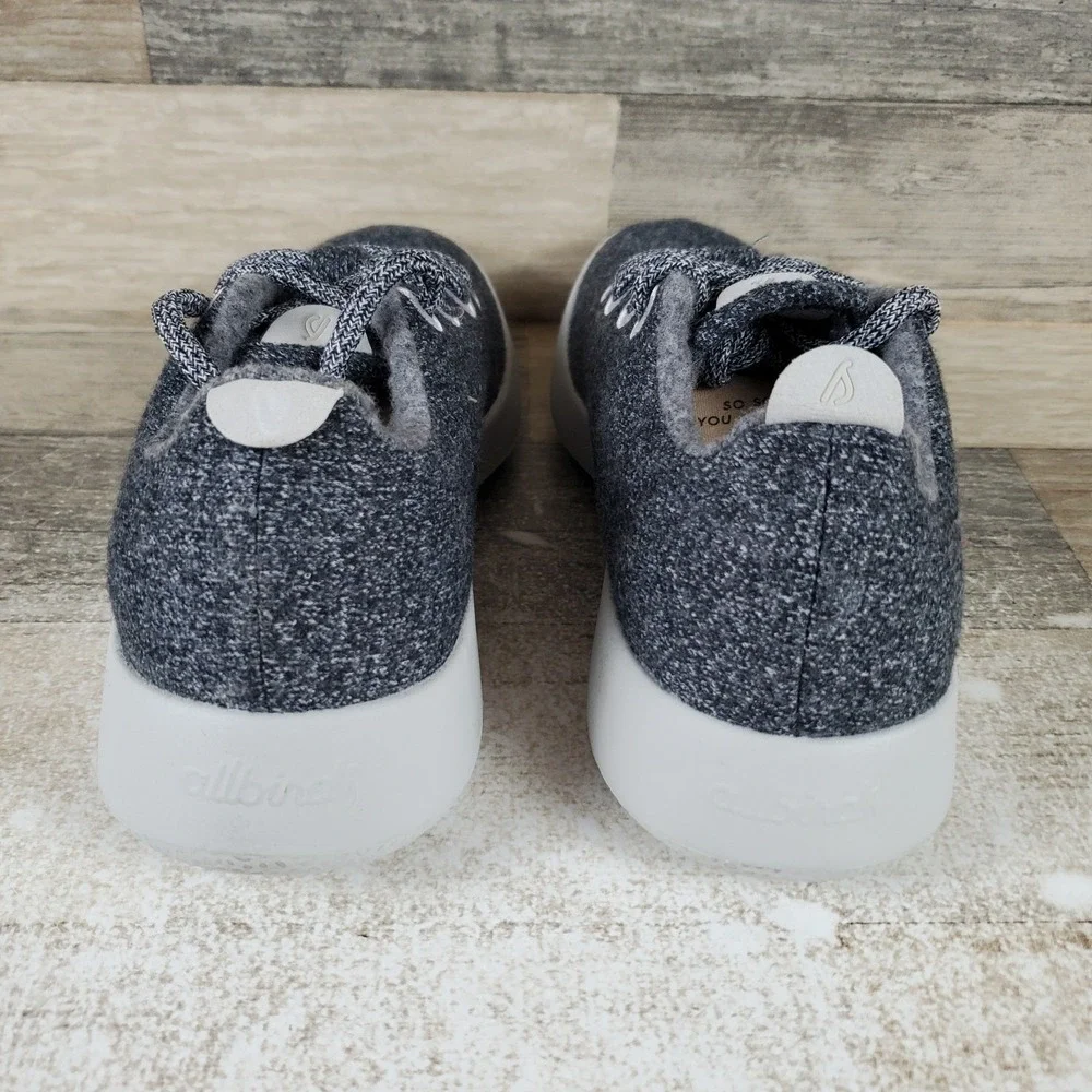 Allbirds Wool Runners Womens Shoes Sz 6 Natural Gray Comfort Lace-Up‎ Sneakers